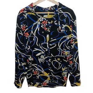 LIOR Paris Women’s Floral Multicolor Button Down